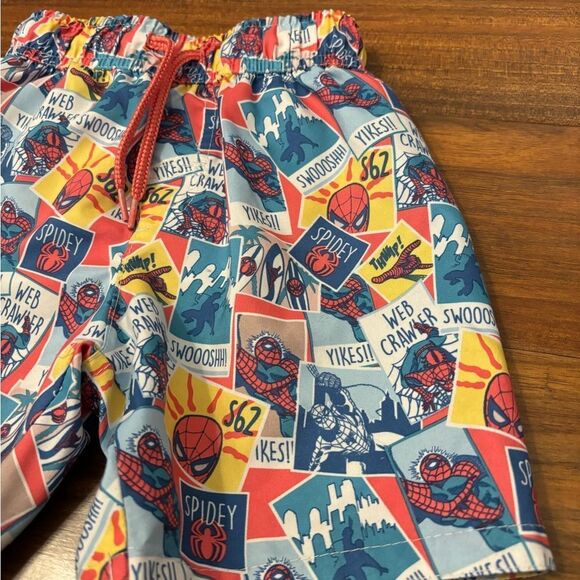 Marvel Spiderman Comic swim trunks - Picture 3 of 4